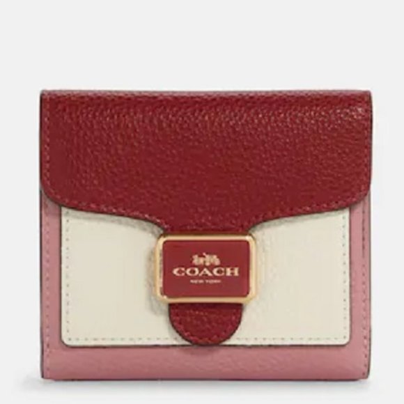 Coach Handbags - $89 NWT *FINAL PRICE* COACH Snap Wallet In Colorblock
